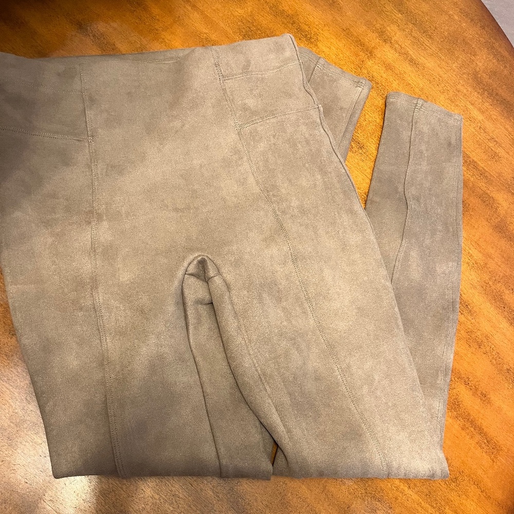 Spanx Suede Skinny Pants